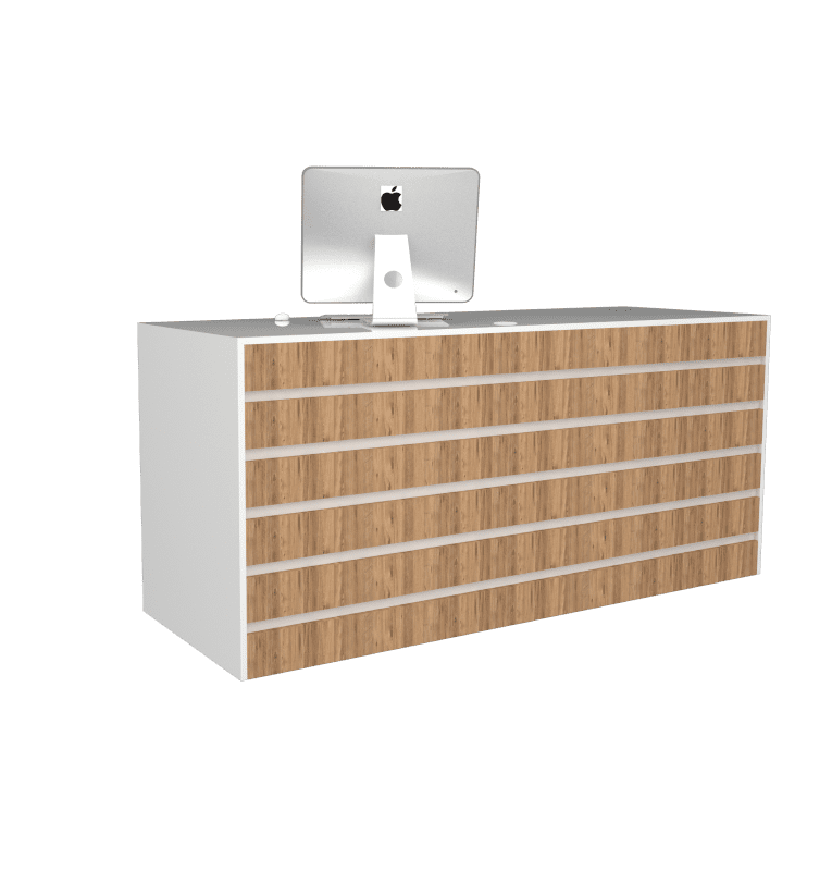 Smart-11 Kassen Theke 200x100x70cm